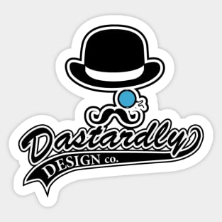 Dastardly Design co - Sports Alternative Logo Sticker